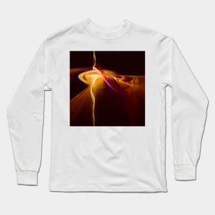 Molten Lava Flow Long Sleeve T-Shirt